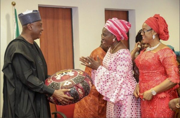 Women’s day How Bukola Saraki celebrated with women lailasnews 3