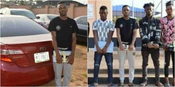 EFCC arrests Yahoo Boys in Ibadan, recovers exotic cars lailasnews 3