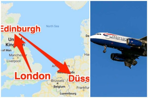 Germany bound flight mistakenly lands in Scotland lailasnews