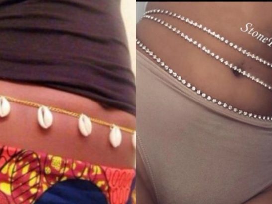 Nigerians air their opinion concerning ladies wearing waist beads