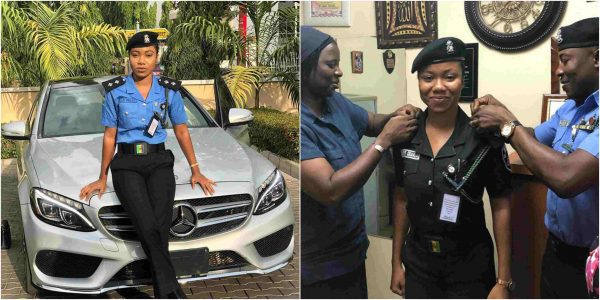 Popular beautiful Police officer, Uju gets promoted to post of ASP lailasnews 3