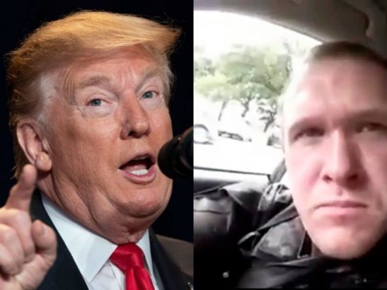 Trump complains he is being blamed for New Zealand mass shooting