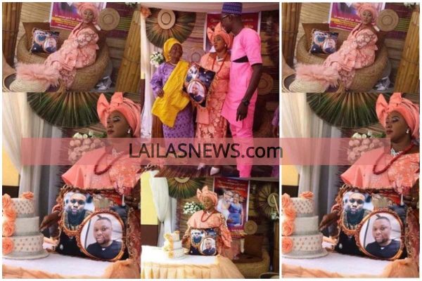 Woman weds absent Dubai husband with pillow lailasnews 2a