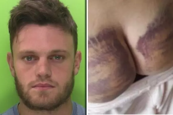 Footballer jailed after beating woman with iron bar 