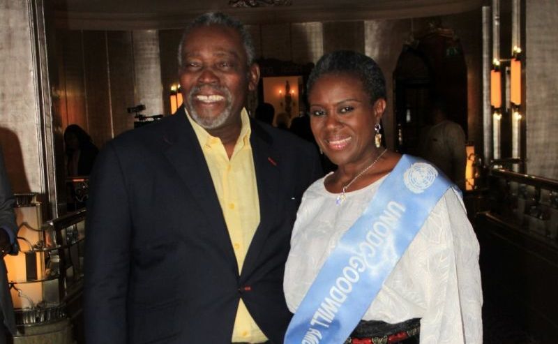 Joke Silva And Olu Jacobs Welcome Their First Grandchild - Photos