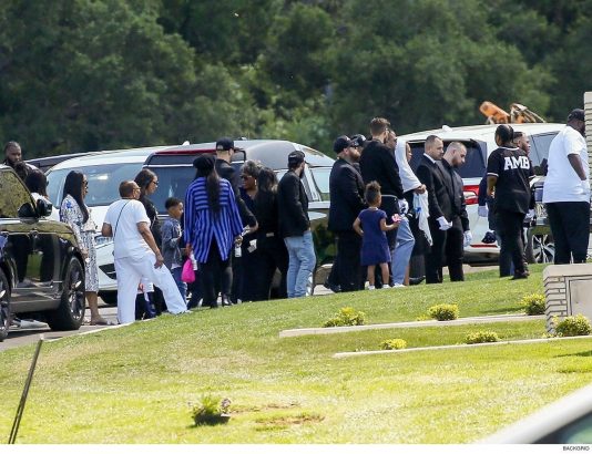 Nipsey Hussle funeral Lauren London, family say goodbye lailasnews 2