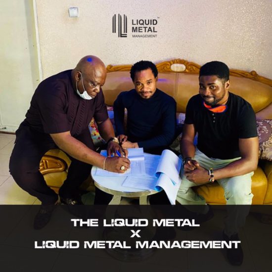 Prophet Odumeje ‘The Indaboski’ signs management deal with Liquid Metal (Video)