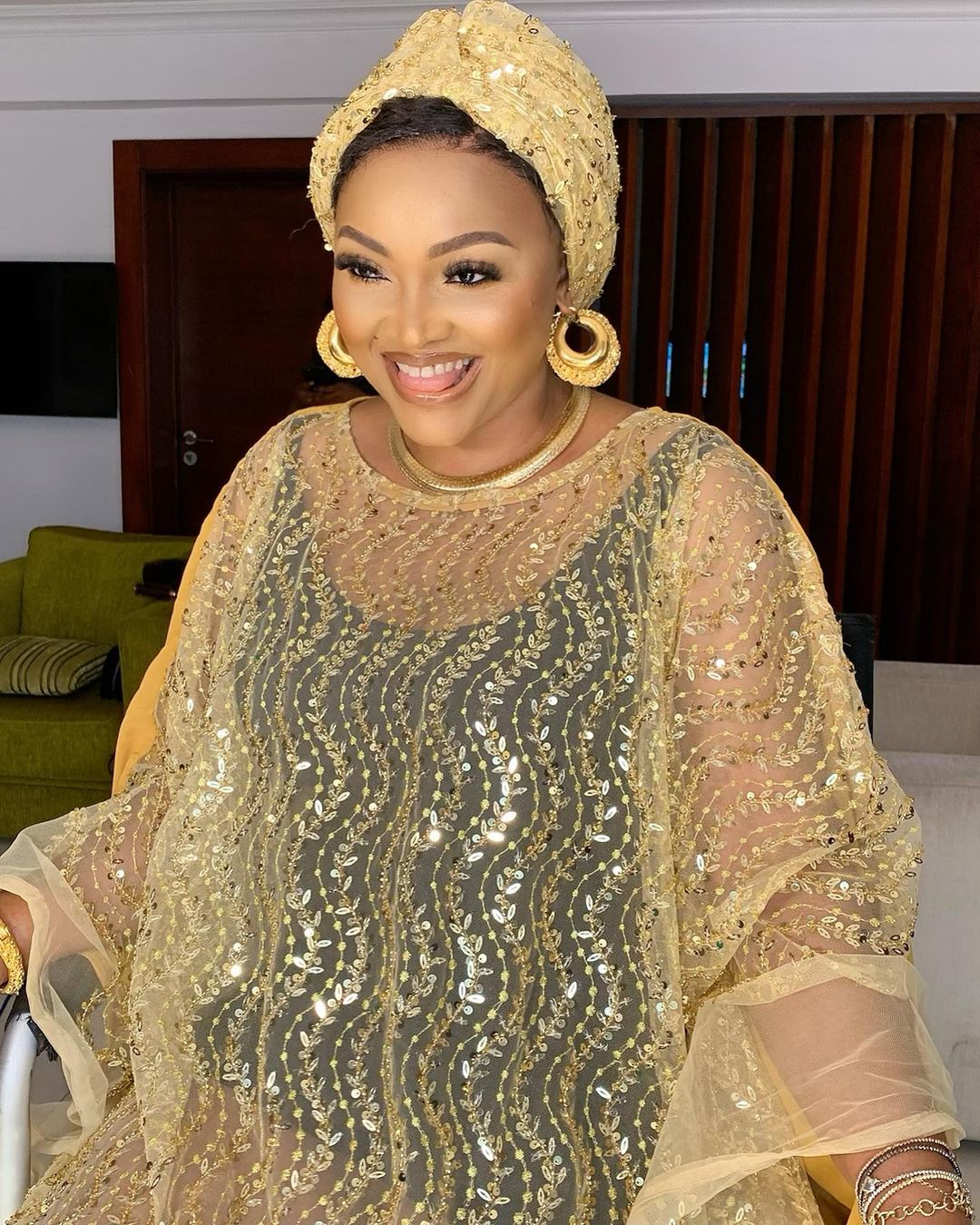 Mercy aigbe shades