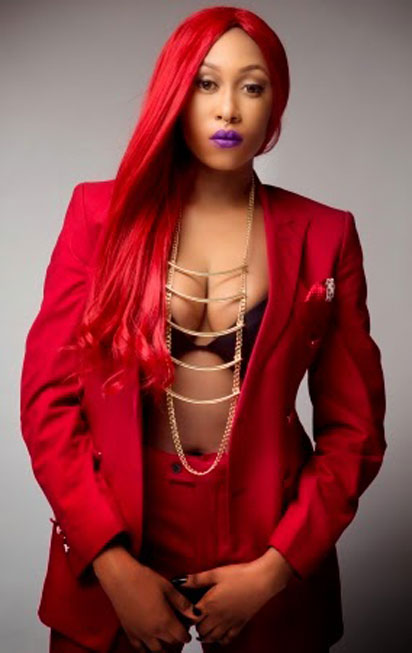 Cynthia Morgan drags