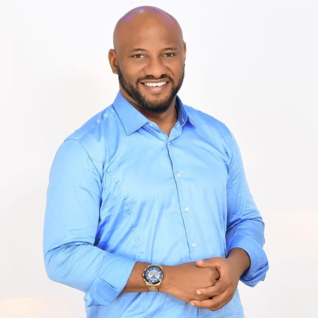 Actor Yul Edochie prays 