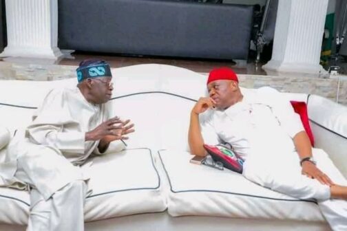 Bola Tinubu and Orji Uzor Kalu