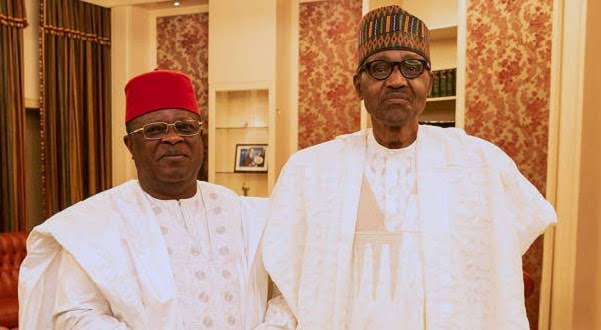 Dave Umahi and Buhari