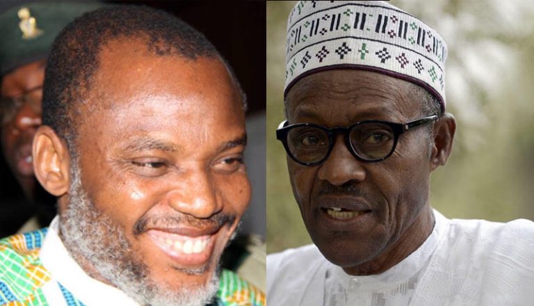 Nnamdi Kanu and Buhari