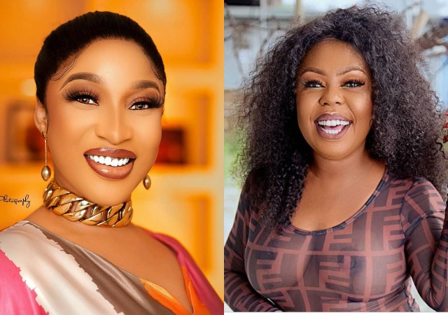 “Next Time You Will Learn Sense” – Afia Schwarzenegger In The Mud As Tonto Dikeh Snubs Her 'Bestie' Arrival in Nigeria