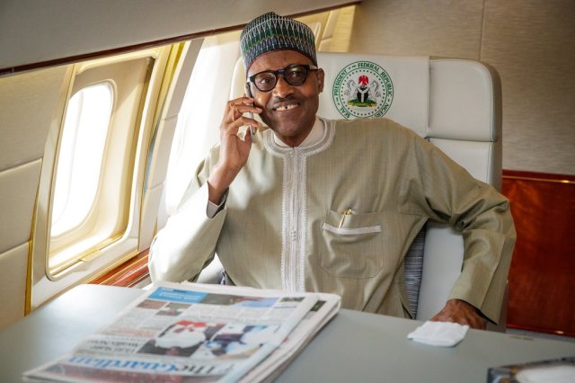 President Buhari jets