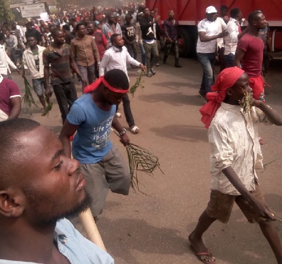 Serious ProBREAKING: Opposition Trying To Trigger another #ENDSARS Protesttests In Benue Against Fulani Herdsmen Killings [Photos]