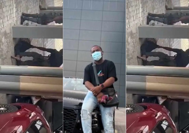 Police reportedly be@ts2 up man after his bank in Lagos querried the source of his deposit [Video]