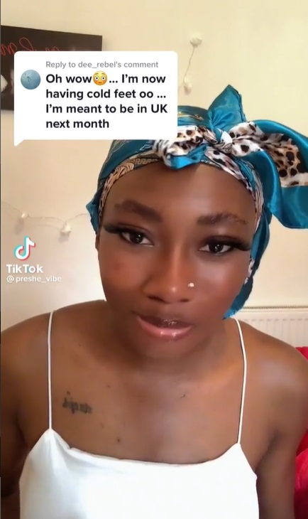 Nigerian lady tells 