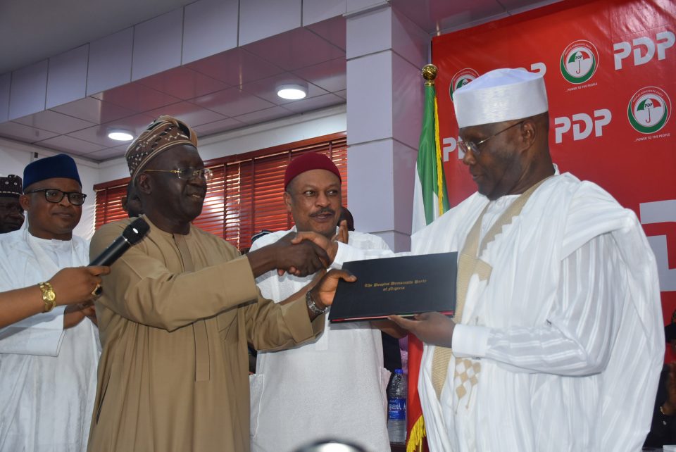 Pic 12 Atiku receives Certificate of Returns in Abuja