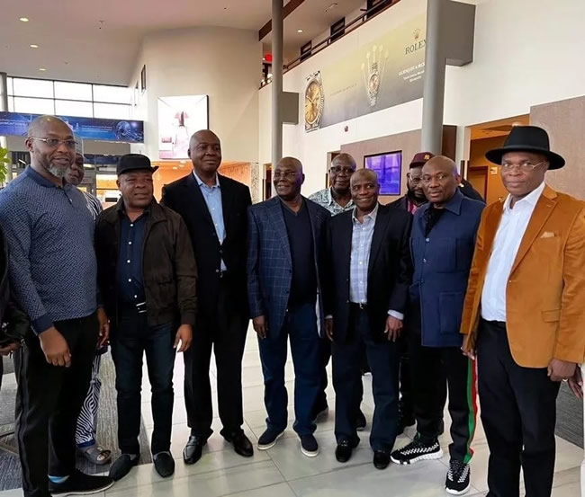 Atiku Abubakar in the United States