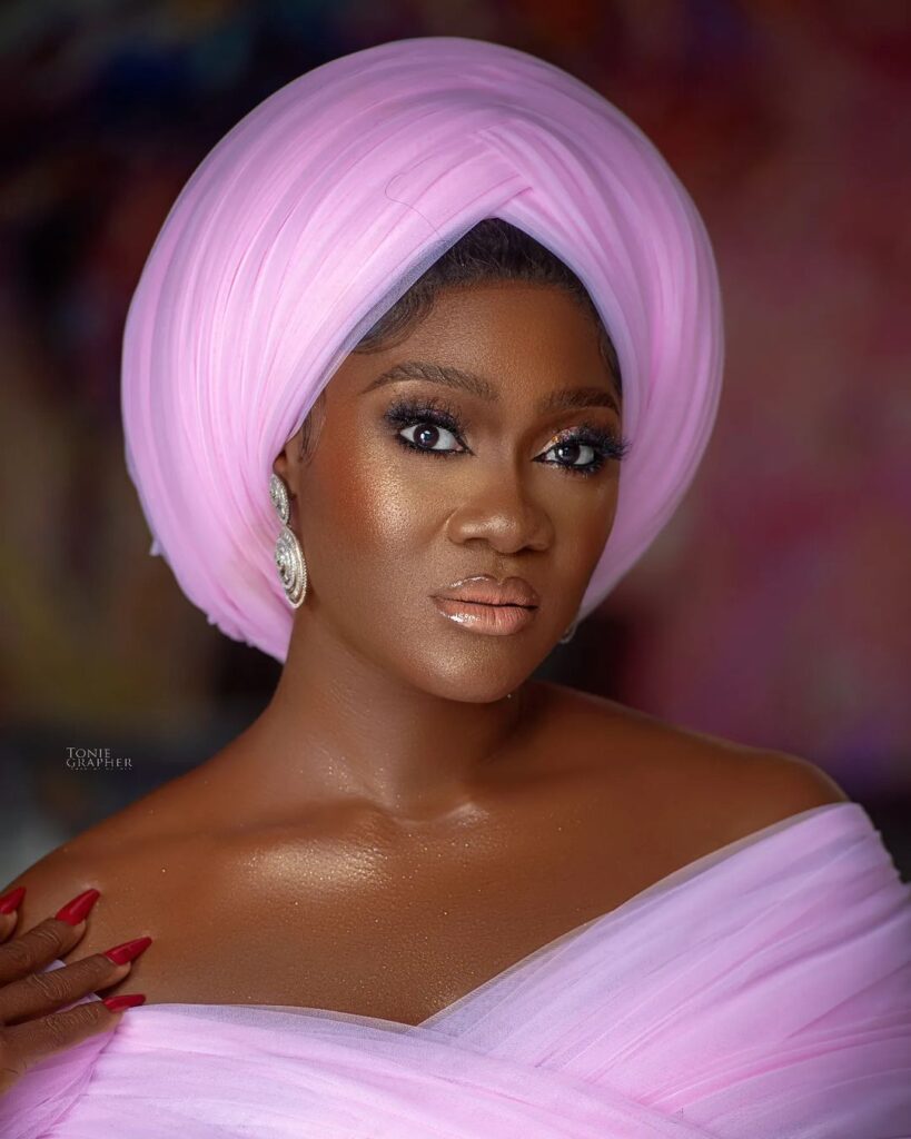 Mercy Johnson gives