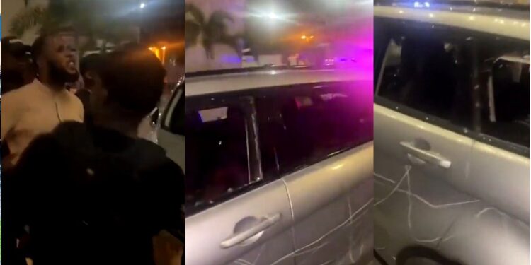 “I will go seek help, I’m sorry” – Married man apologizes for destroying his side chick’s range rover.