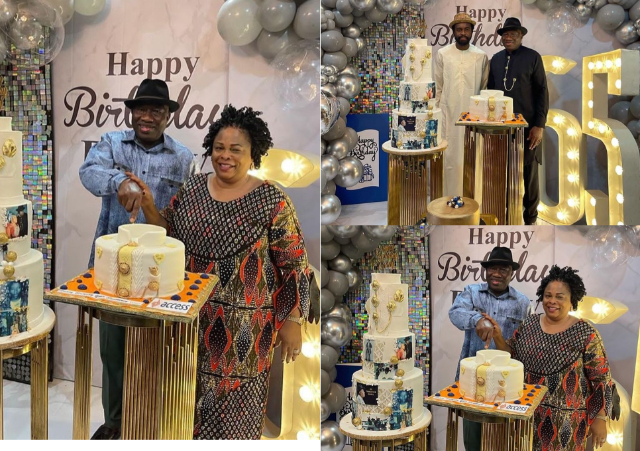 Big 65! Ex-President, Goodluck Jonathan Celebrates 65th Birthday In Style