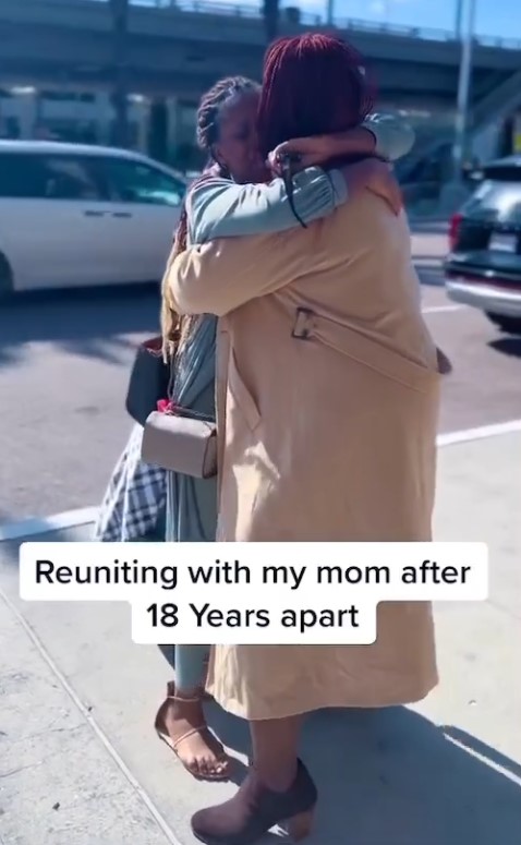 Nigerian lady reunites