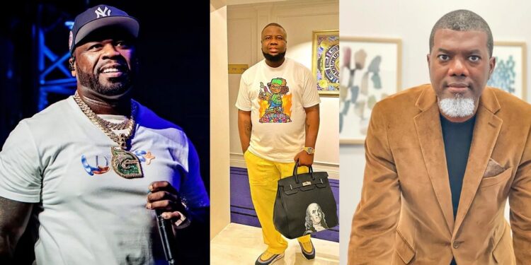 “I’m not impressed by 50 Cents planned movie on Hushpuppi” – Reno Omokri.