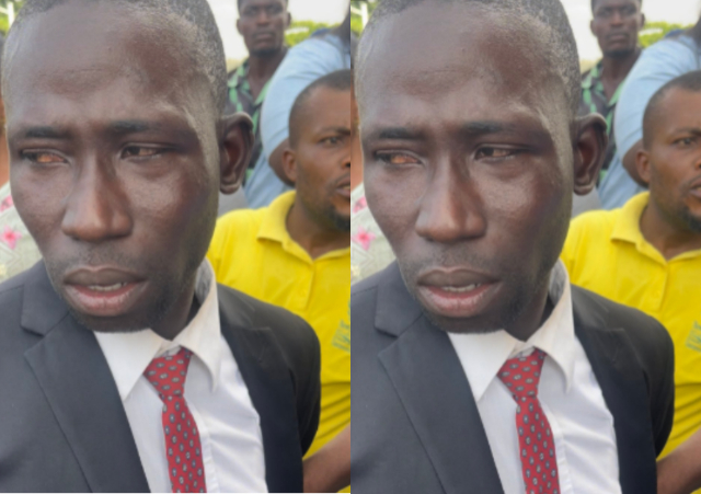 Man in Suit and Tie Caught With Dagger At Peter Obi's Rally In Oyo State [Video]