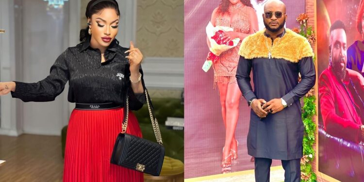 “You don’t tell a woman to move on from a man she dumped” – Tonto Dikeh replies her colleague, Dave Ogbeni for telling her to move on.