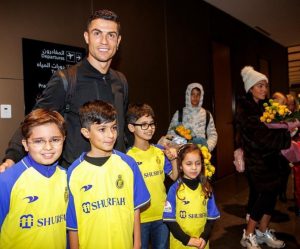 Cristiano welcomed in Saudi Arabia