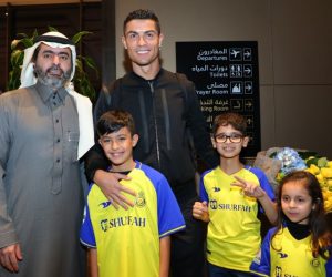 Cristiano welcomed in Saudi Arabia