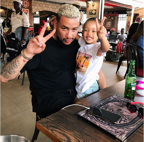  AKA's daughter broke 