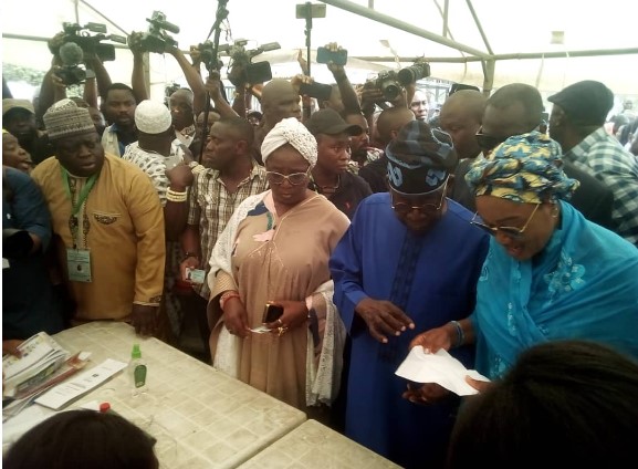 Tinubu votes