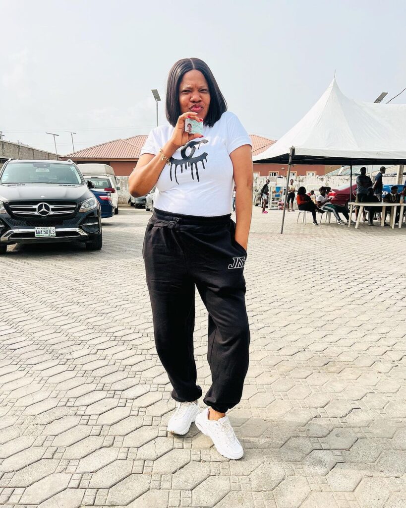 Toyin Abraham reacts 