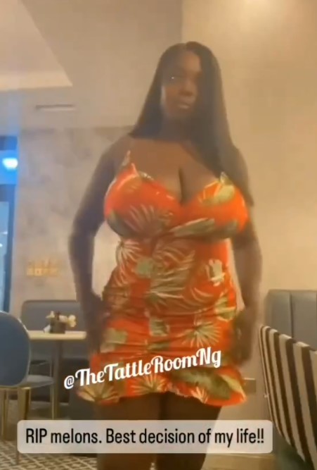 Nigerian lady ecstatic