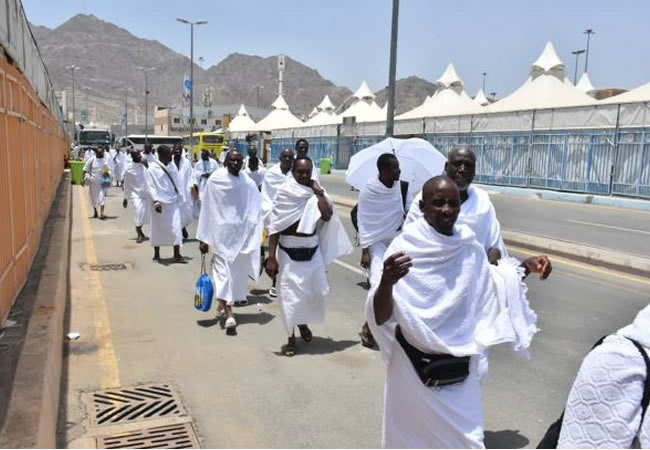 Nigerian Hajj pilgrims