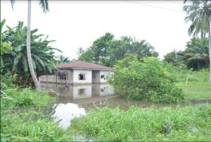 A flooded Community in Ondo