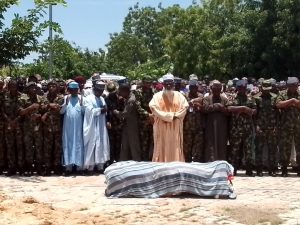 Pilot of crashed air force jet laid to rest