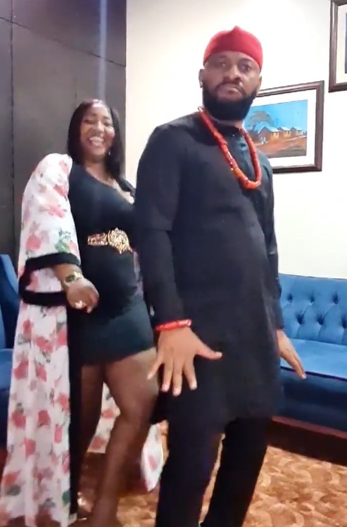 Yul Edochie and Judy Austin share