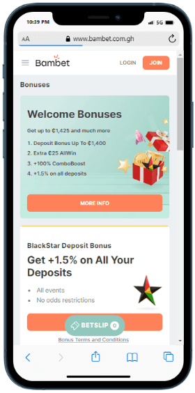 bambet app bonus