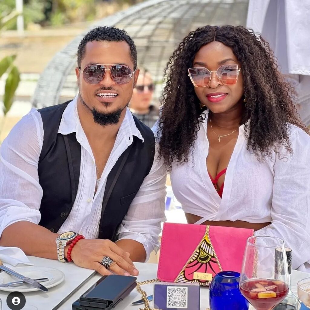 Actor Van Vicker and wife