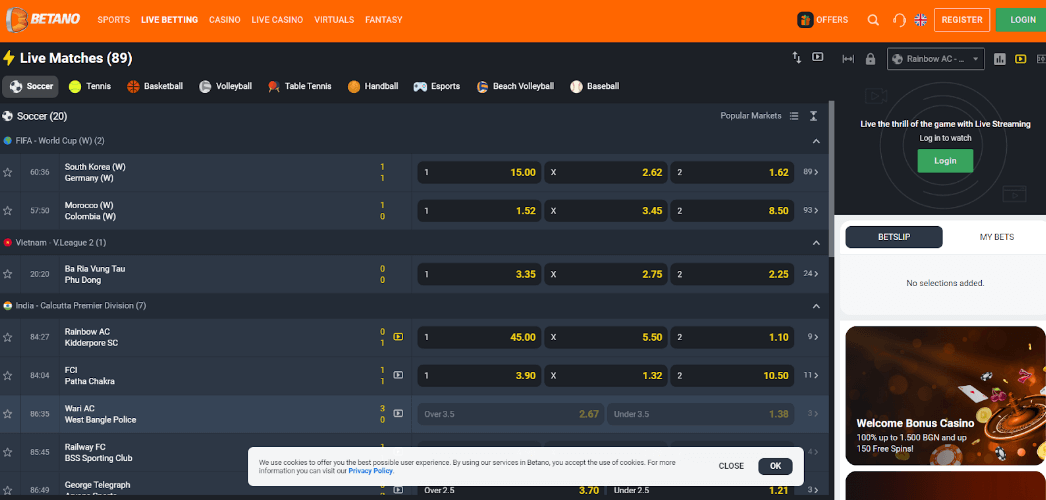 betano live streaming