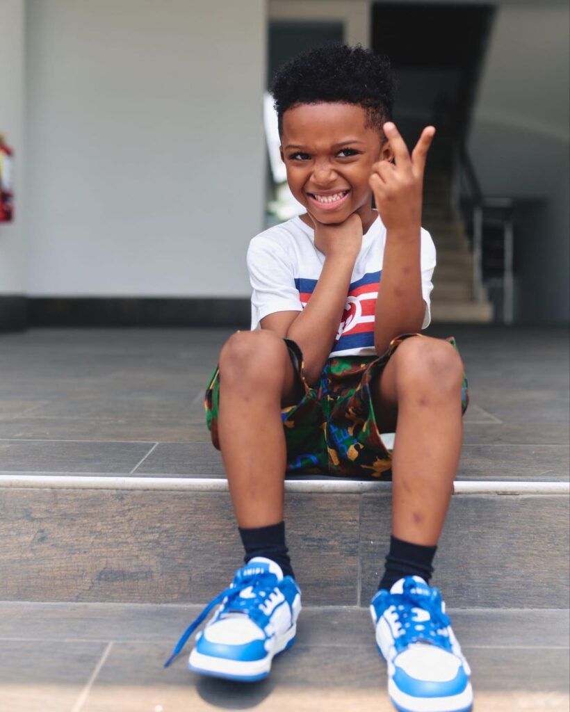 Wizkid's son Zion firmly 