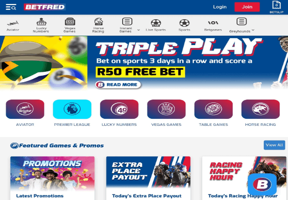 betfred homepage