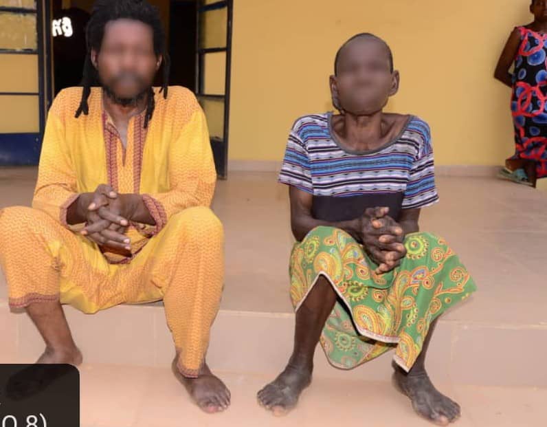 Suspects of the Ondo missing baby, placenta