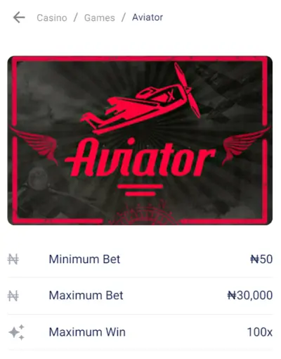 betking aviator game