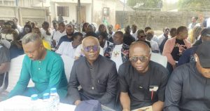 Femi Falana at the burial 