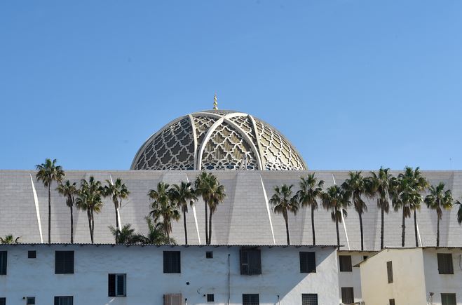 Africa's largest mosque, the Great Mosque of Algiers.